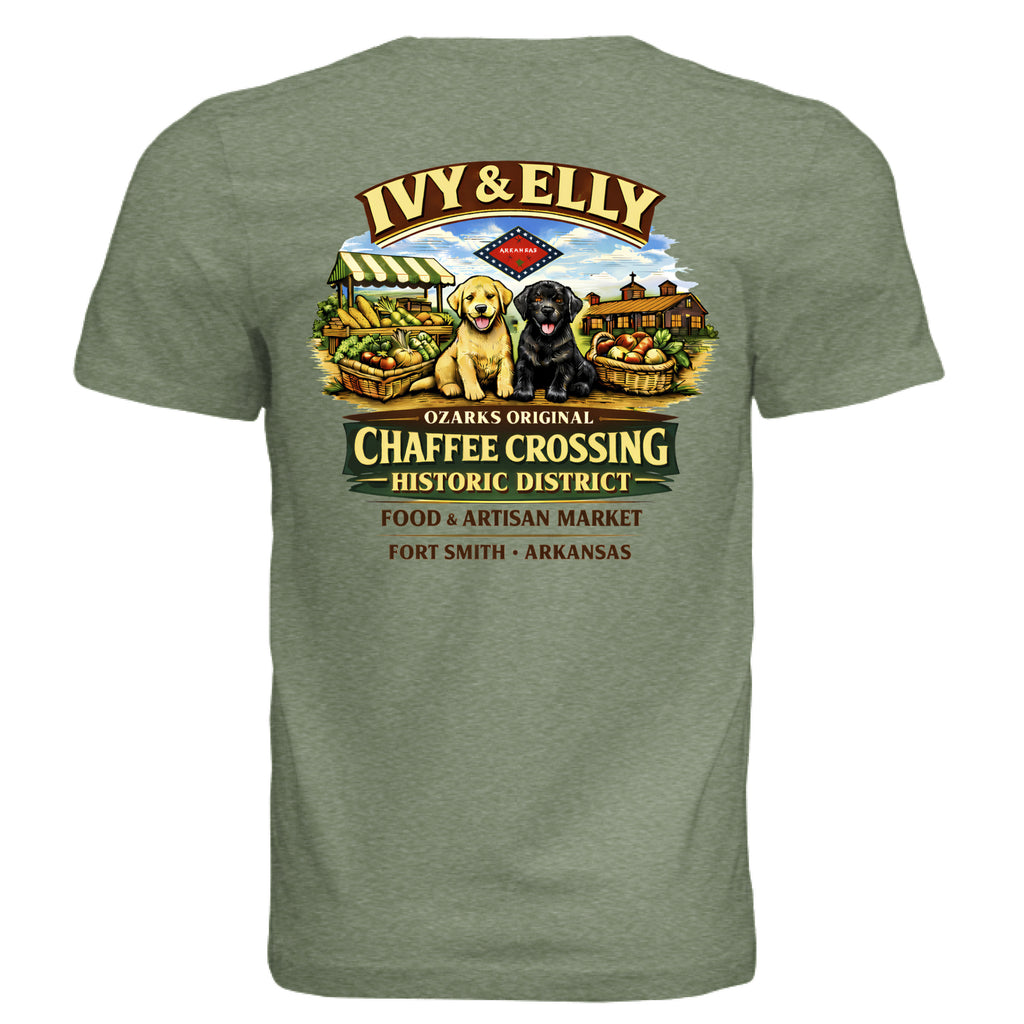 OLIVE TRIBLEND - BACK