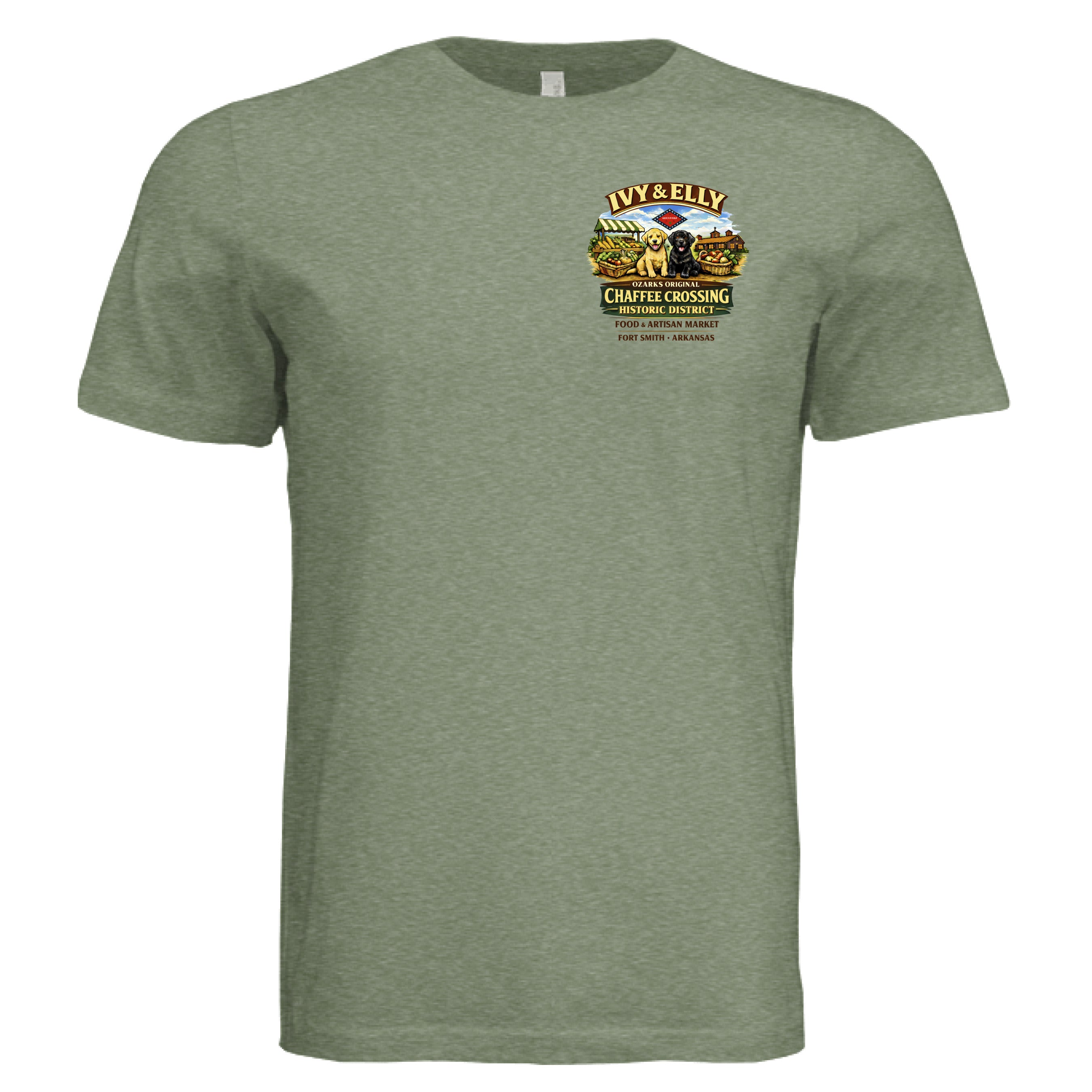 OLIVE TRIBLEND - FRONT