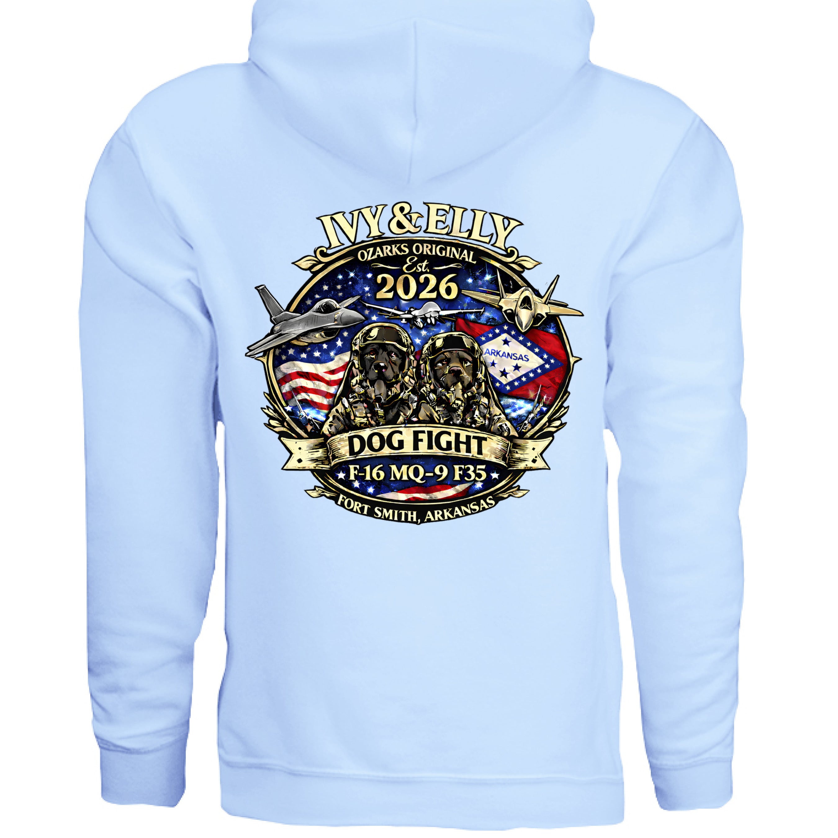 LIGHT BLUE - BACK
