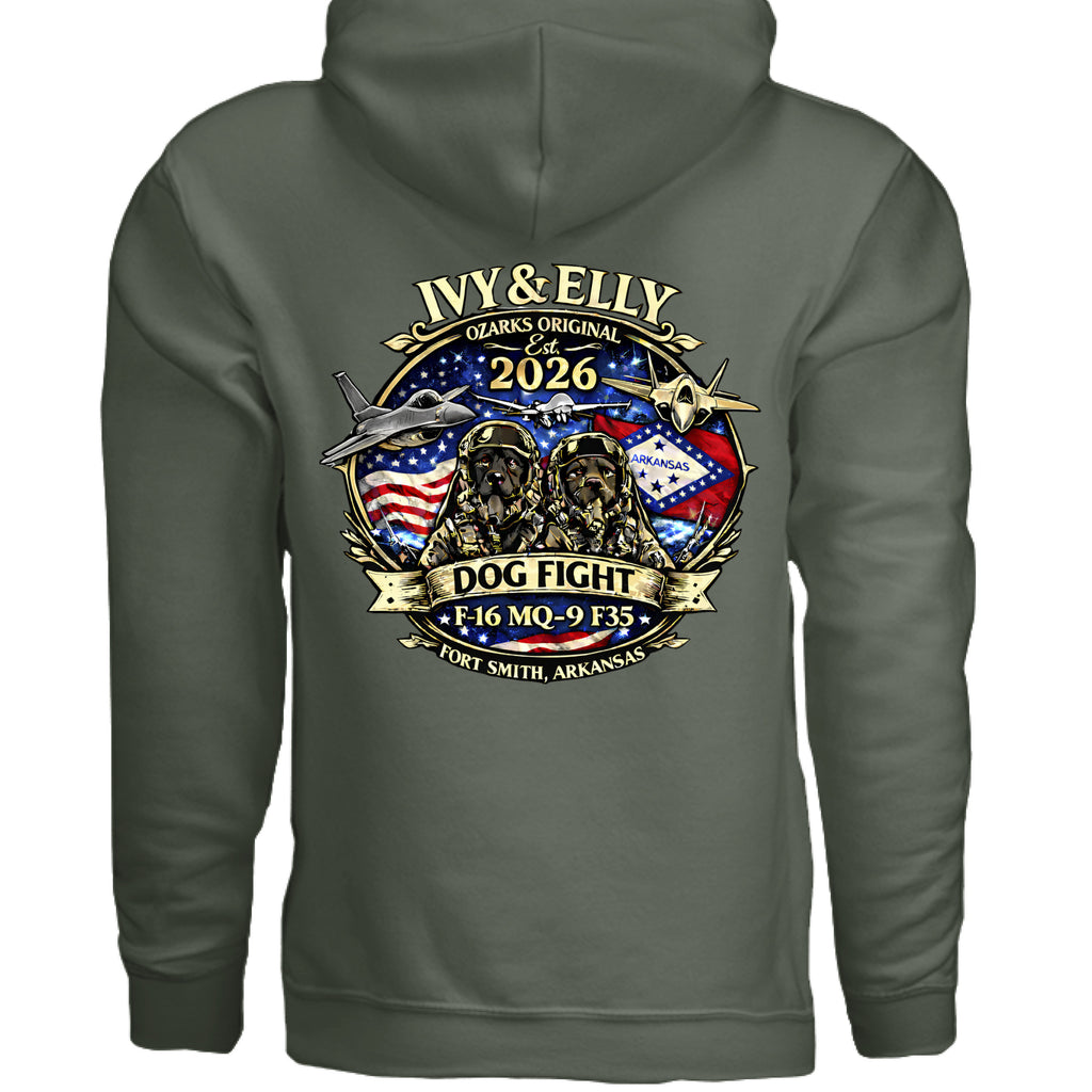 MILITARY GREEN - BACK