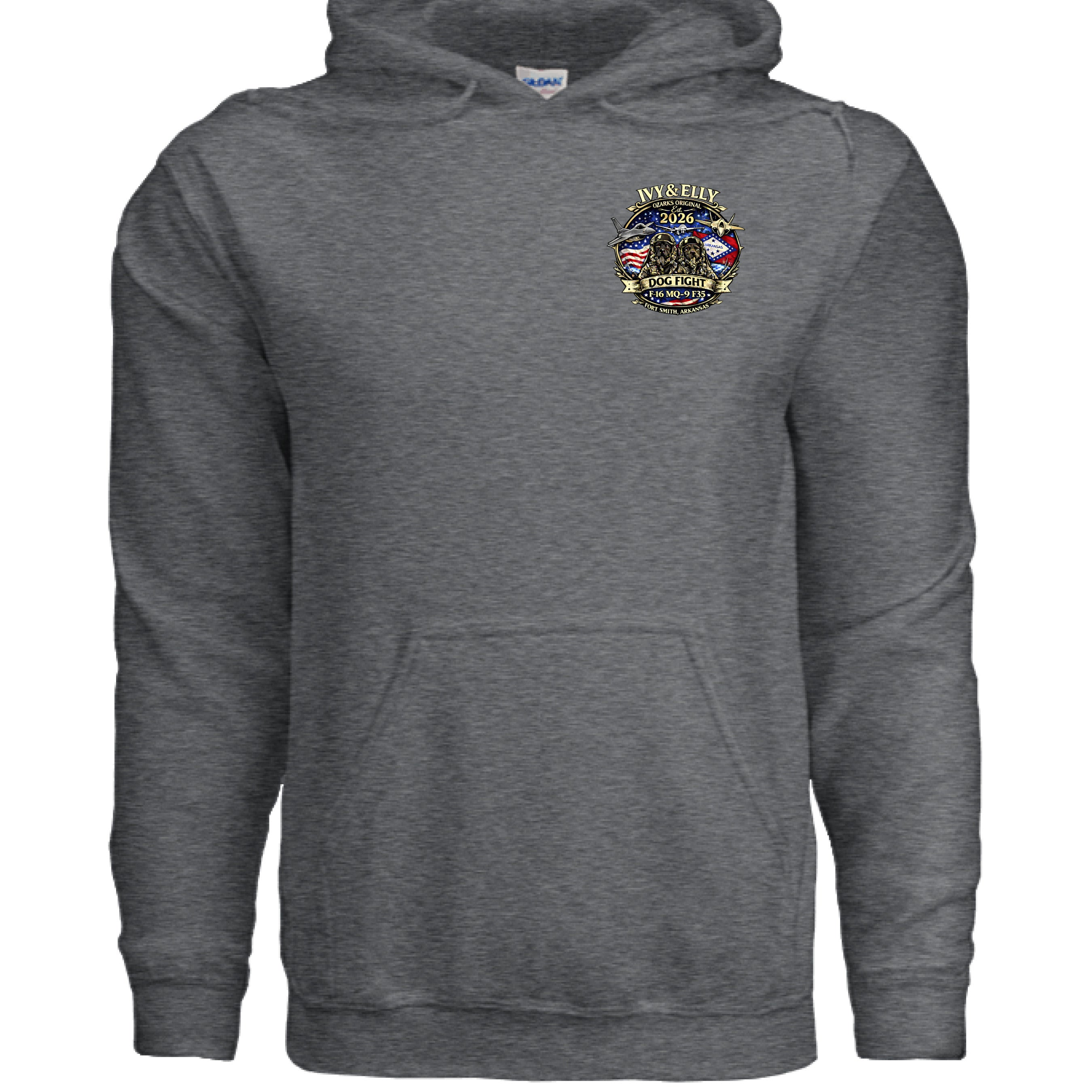 DARK HEATHER - FRONT