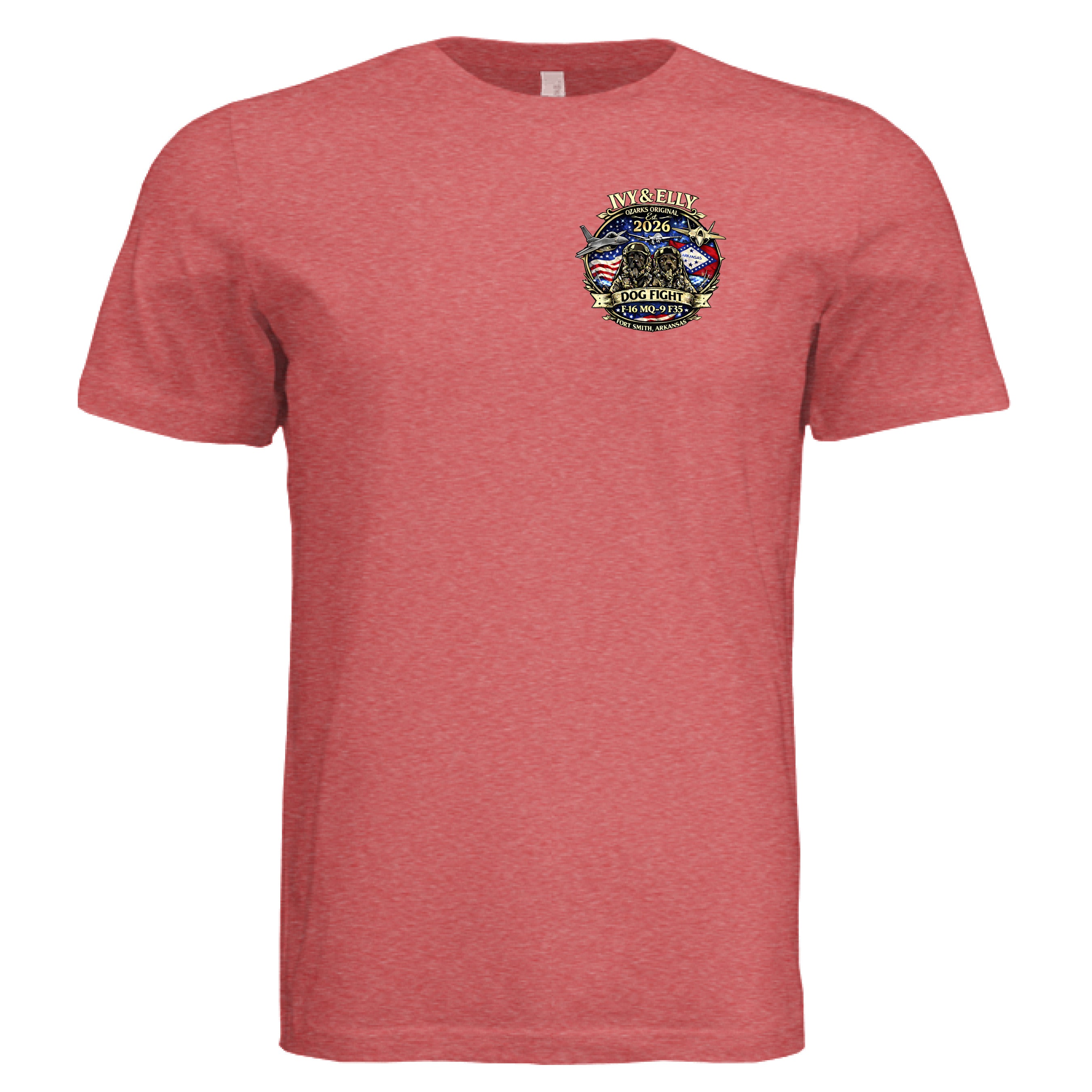 RED TRIBLEND - FRONT