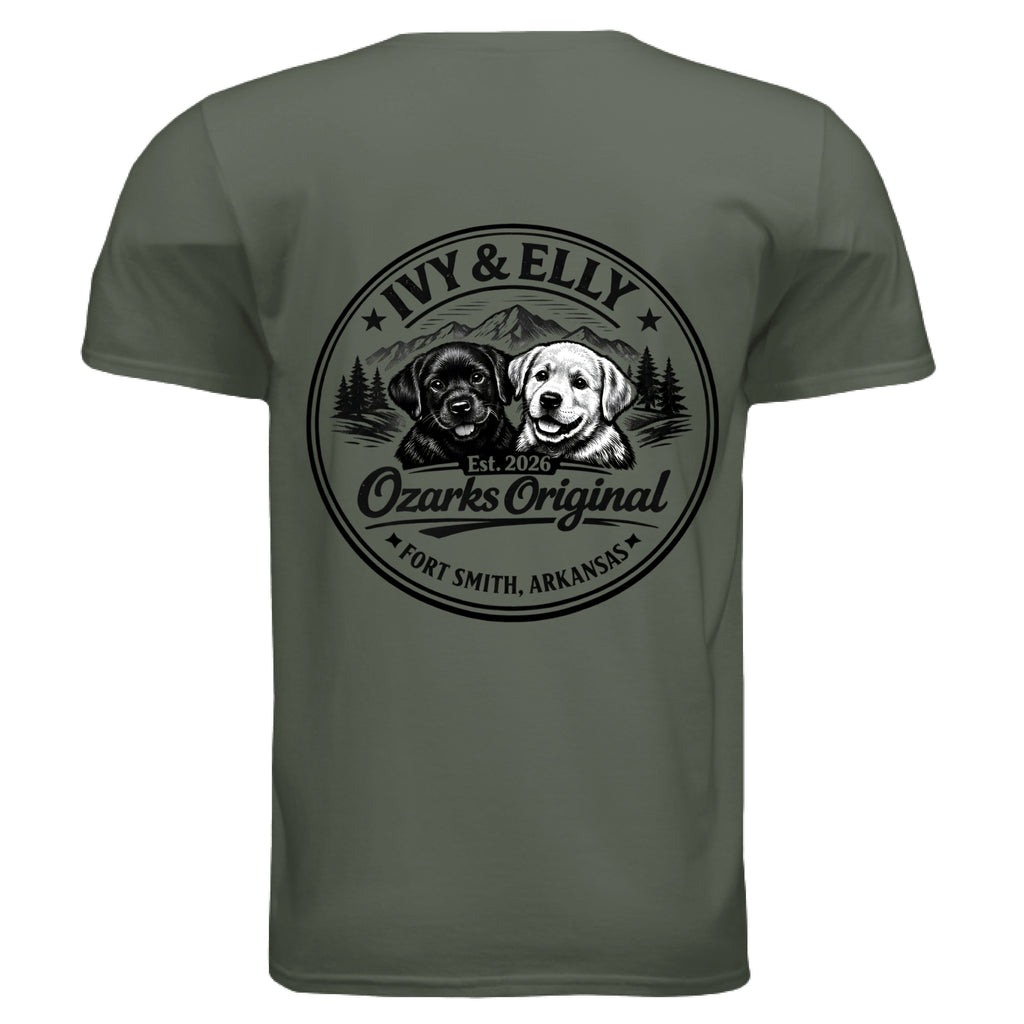 MILITARY GREEN - BACK