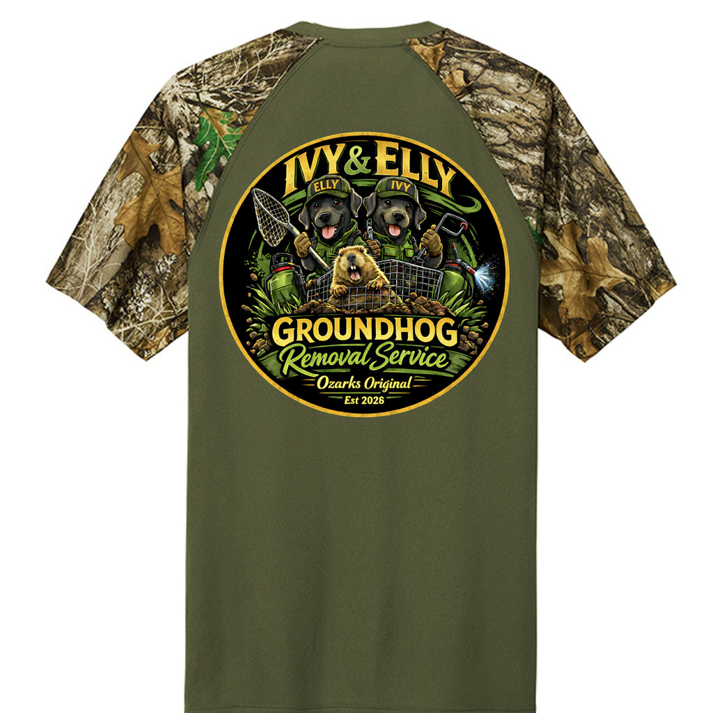 Olive Drab Green/ Realtree Edge - BACK