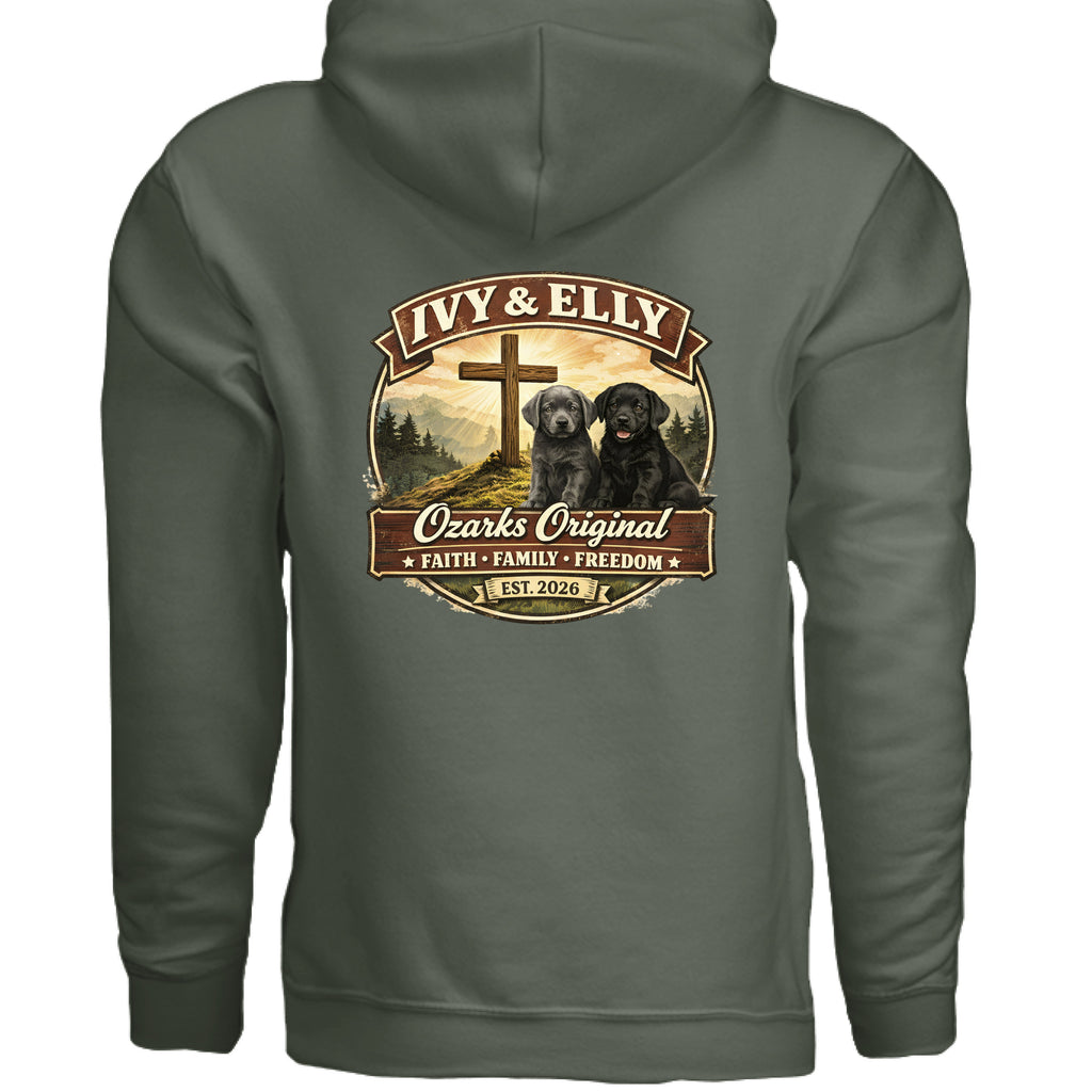 MILITARY GREEN - BACK