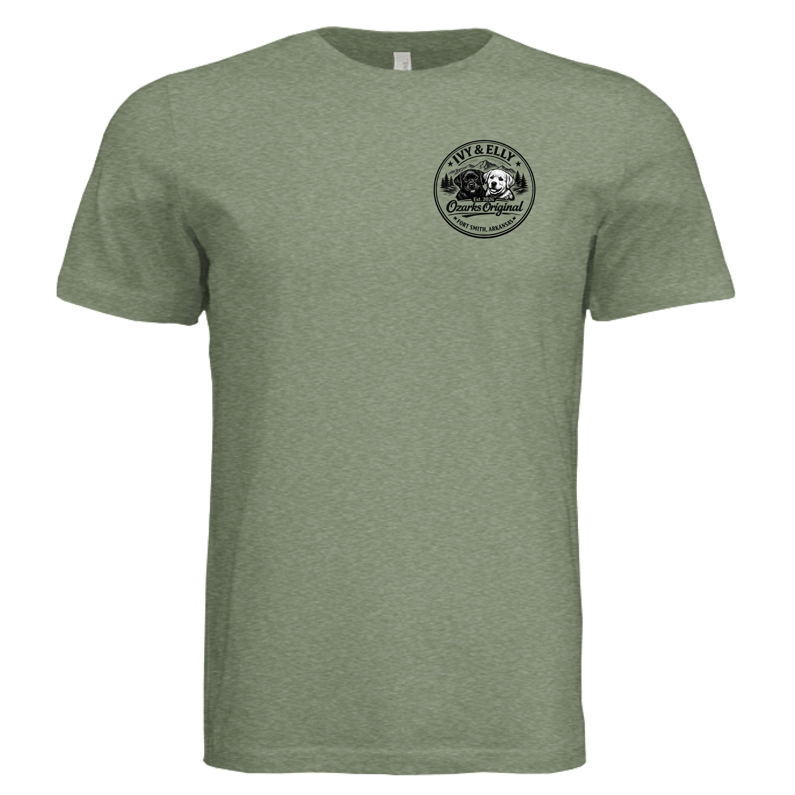 OLIVE TRIBLEND - FRONT