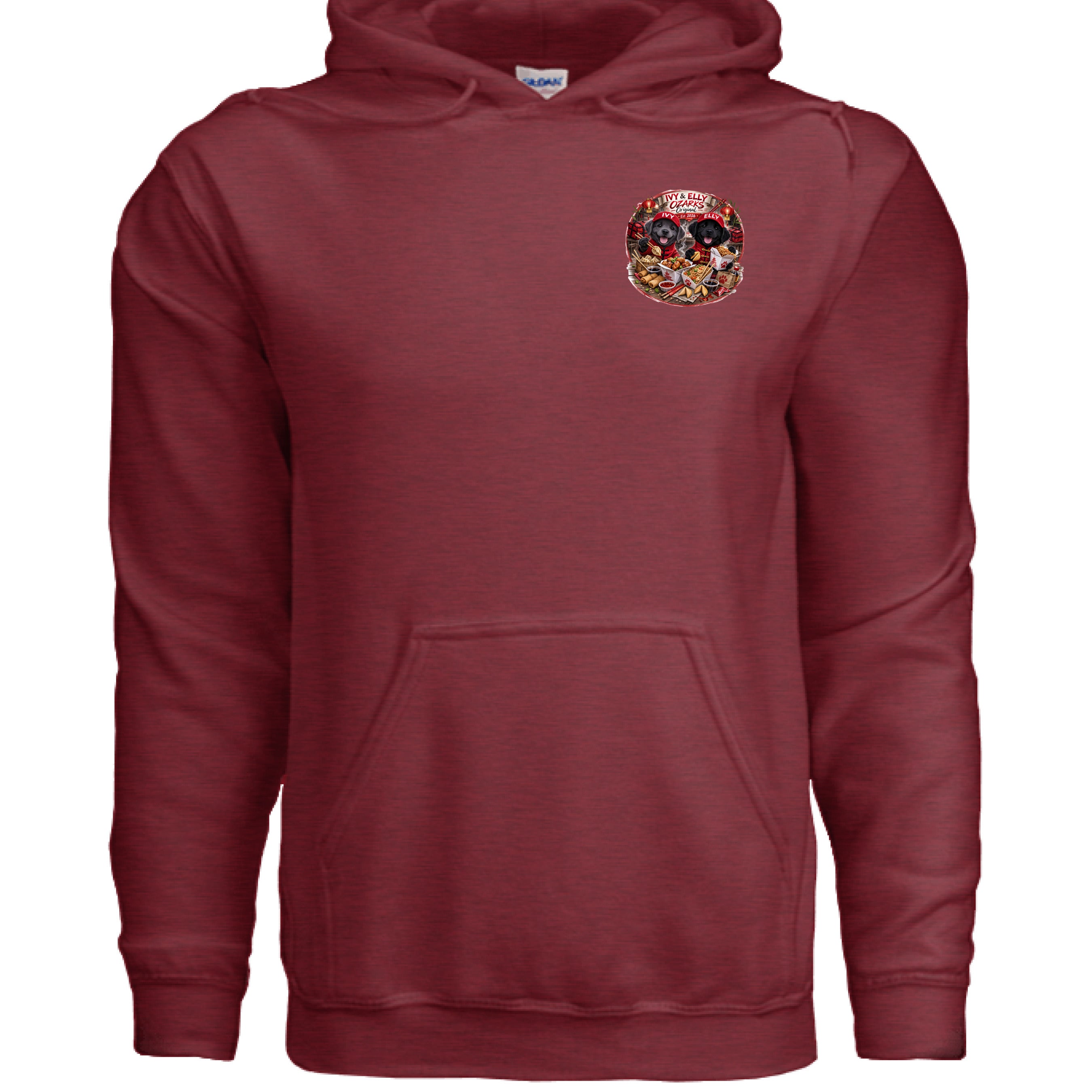 ANTIQUE CHERRY RED - FRONT