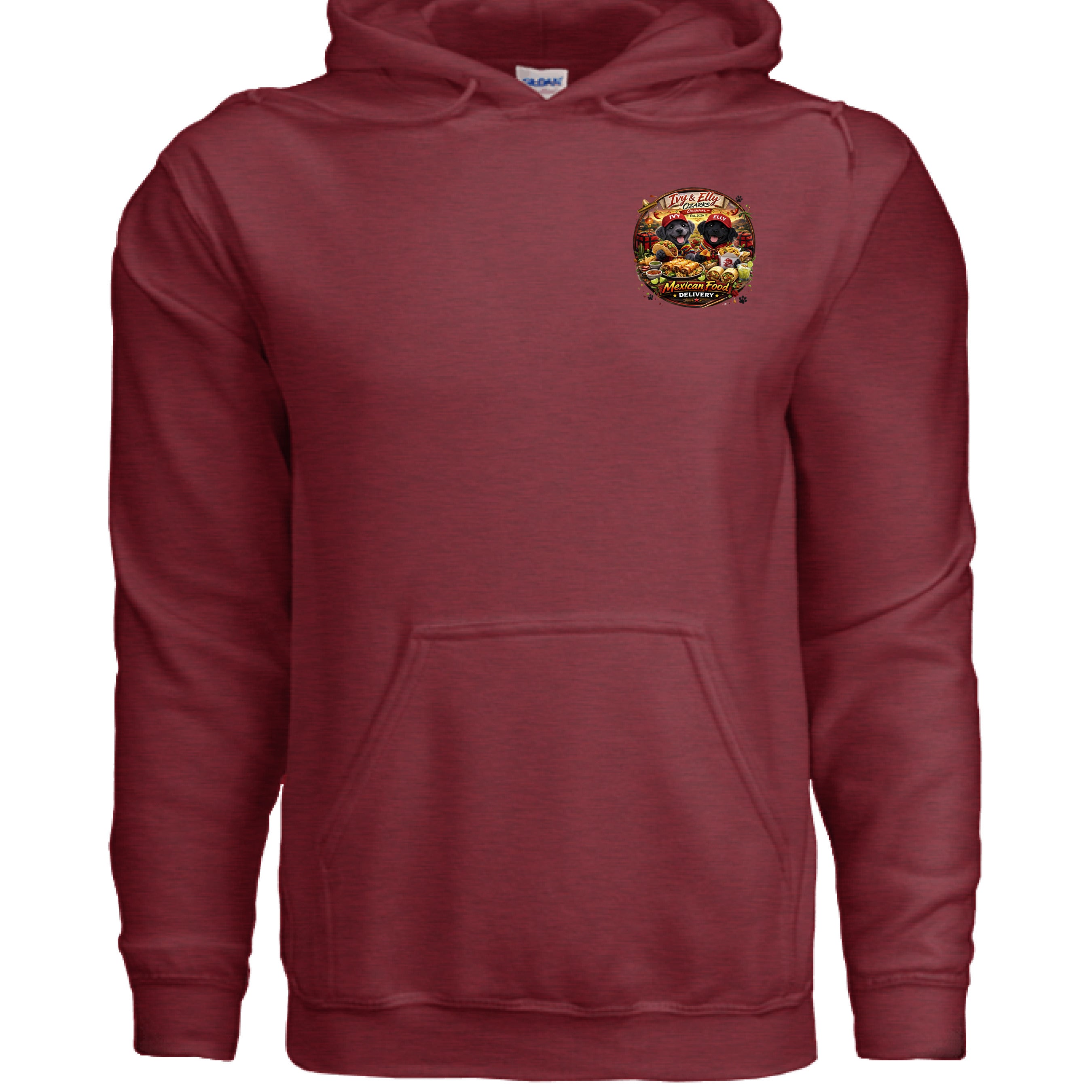 ANTIQUE CHERRY RED - FRONT