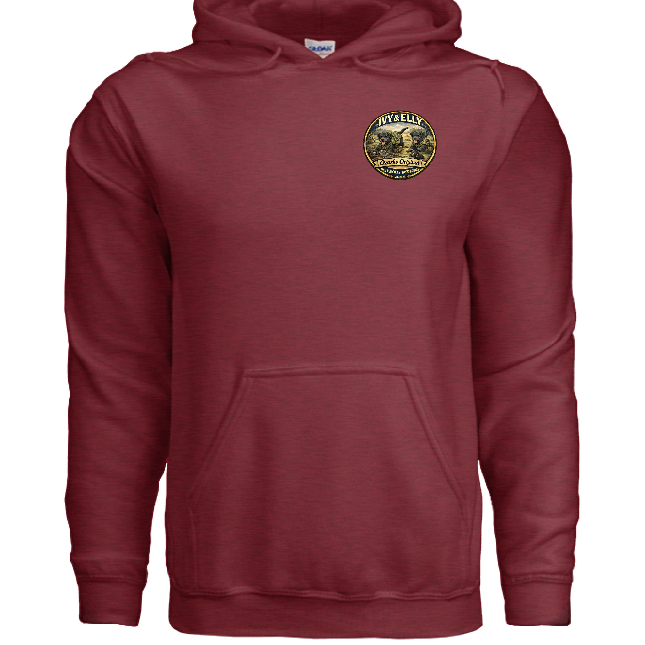 ANTIQUE CHERRY RED - FRONT